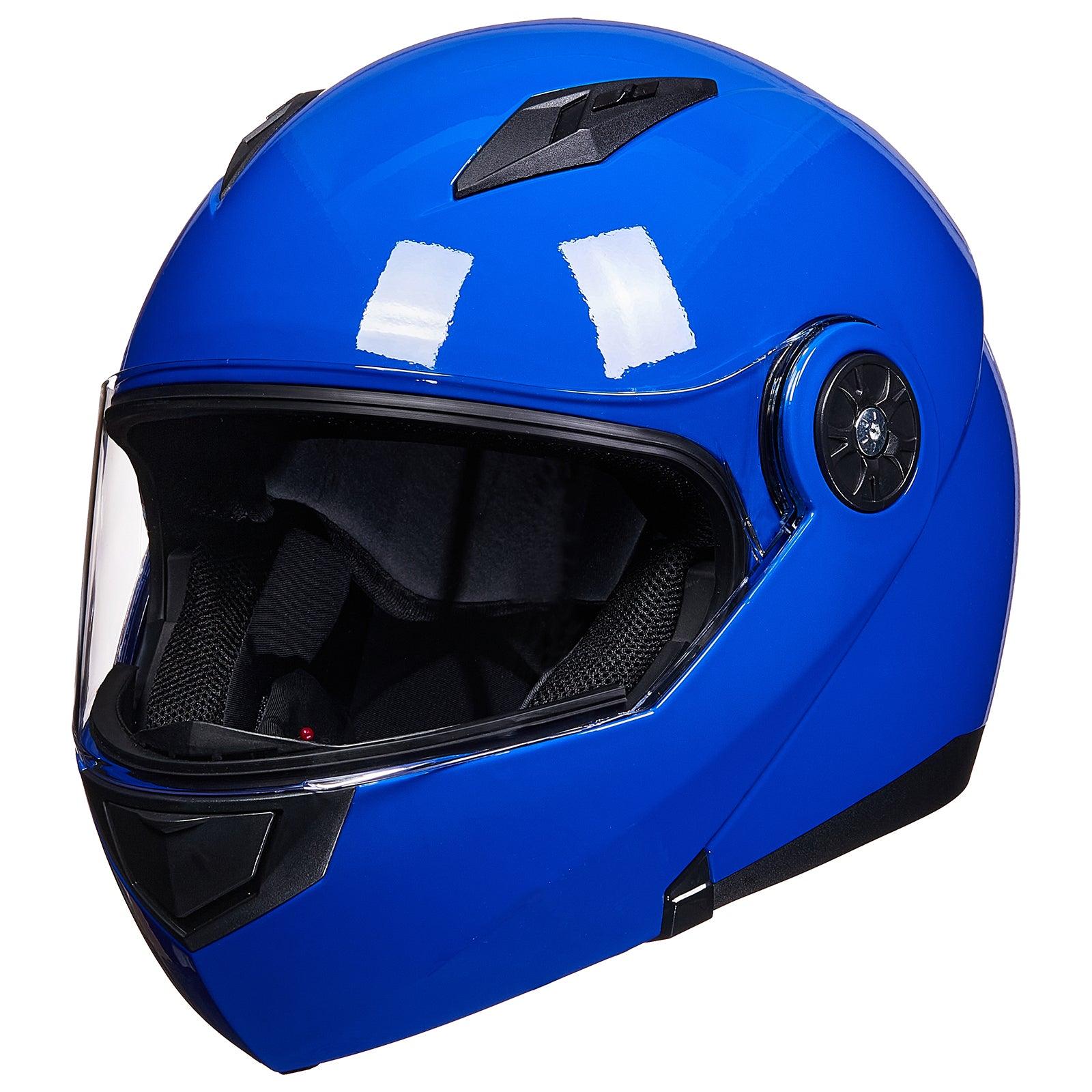 ILM Flip Up Full Face Modular Motorcycle Helmet Model 115 - ILM