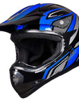 ILM Youth Kids ATV Motocross Helmet Goggles Sports Gloves Dirt Bike Motorcycle B07 - ILM