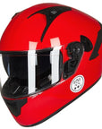 ILM Touch Built-in Bluetooth Integrated Full Face Motorcycle Helmet Model X9 - ILM