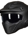 ILM Open Face Motorcycle 3/4 Half Helmet Model 726X - ILM