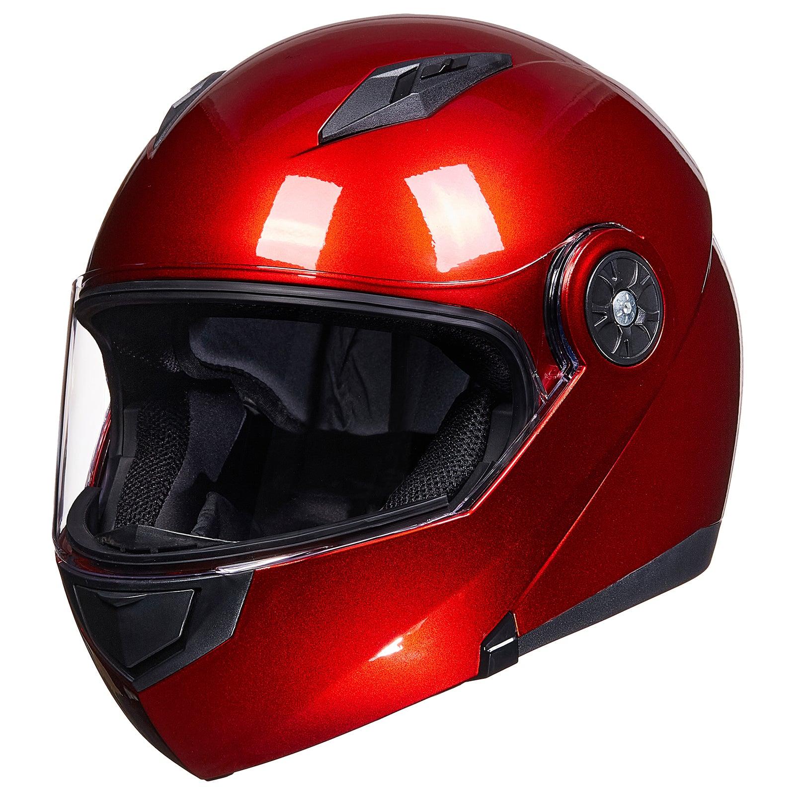 ILM Flip Up Full Face Modular Motorcycle Helmet Model 115 - ILM