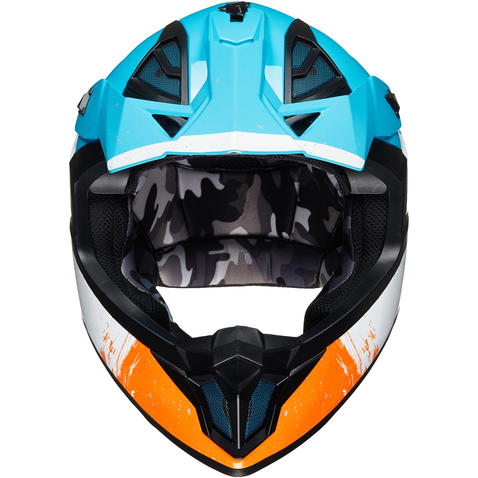 ILM Dirt Bike Fiberglass Motocross Helmet Model 610