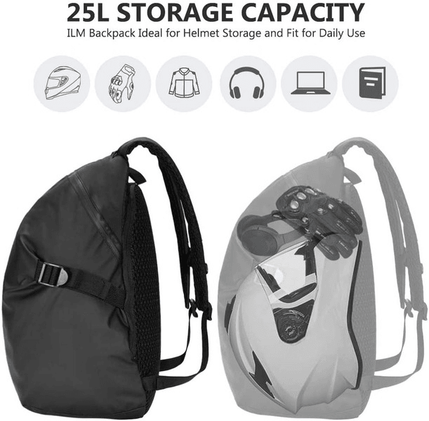 full face motorcycle helmet backpack ILM Motorcycle Helmet Backpack Model MB01