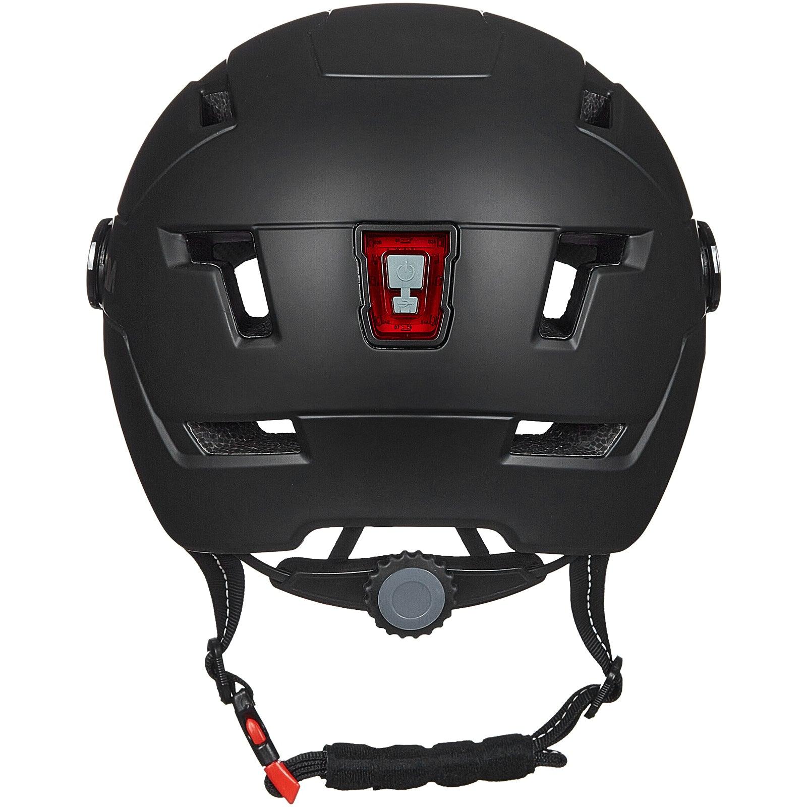 ILM Bike Helmet with USB Rechargeable LED Front and Back Light Model E3-10L - ILM
