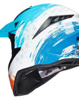 ILM Dirt Bike Fiberglass Motocross Helmet Model 610 - ILM