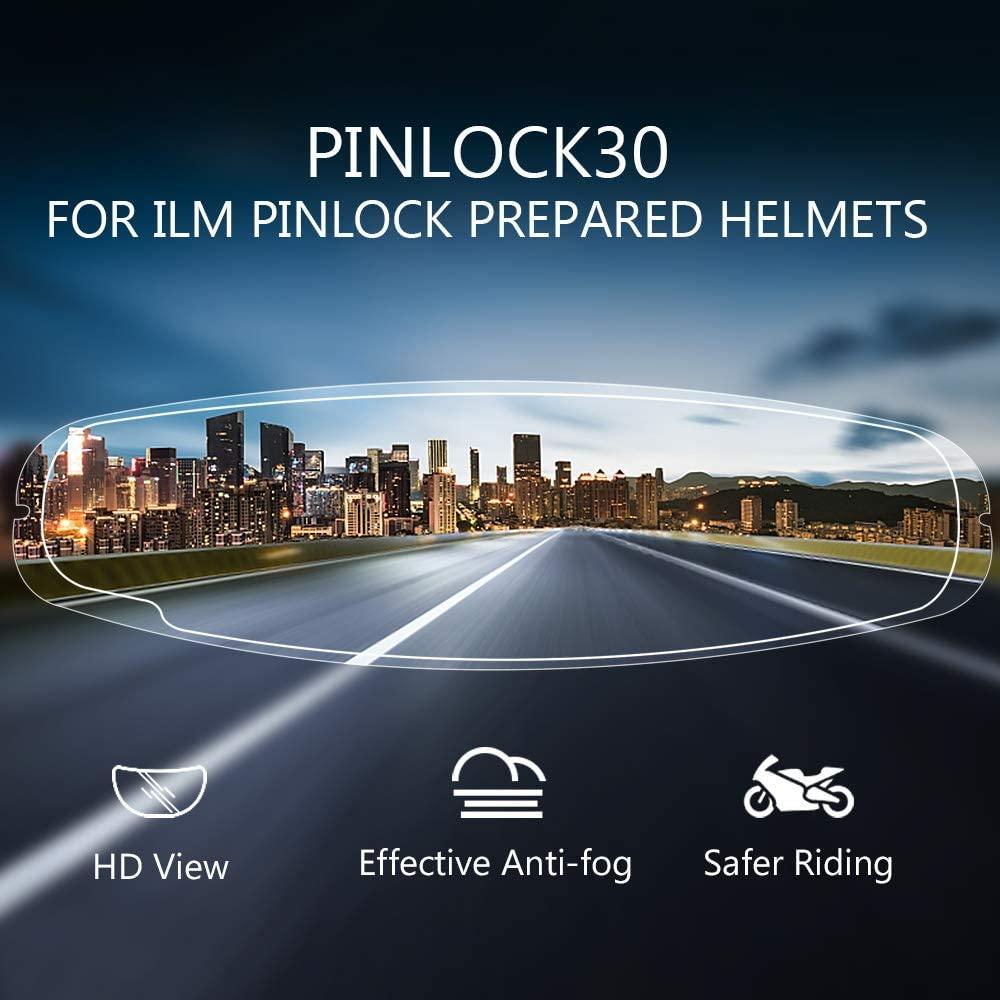 ILM Anti Fog Visor for Motorcycle Helmets (Pinlock 30) - ILM