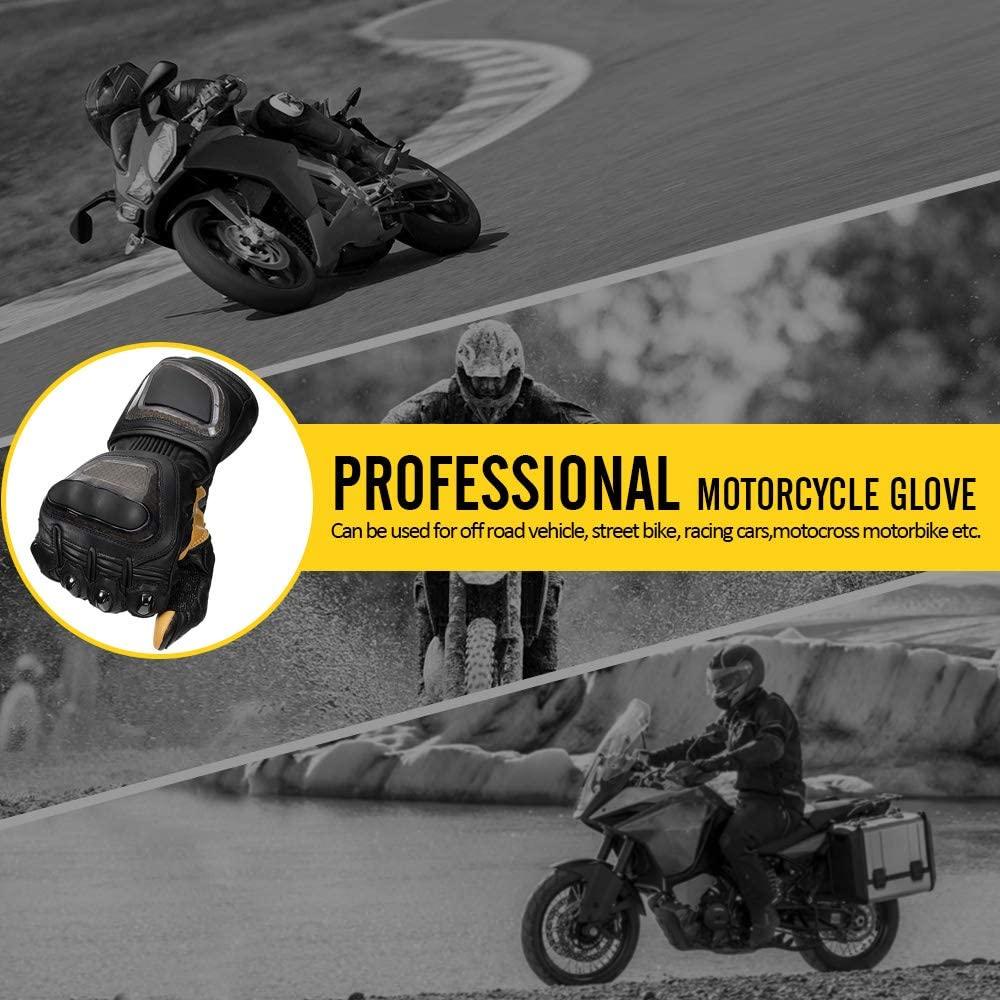 ILM Leather Motorcycle Gloves Model GIG01 - ILM