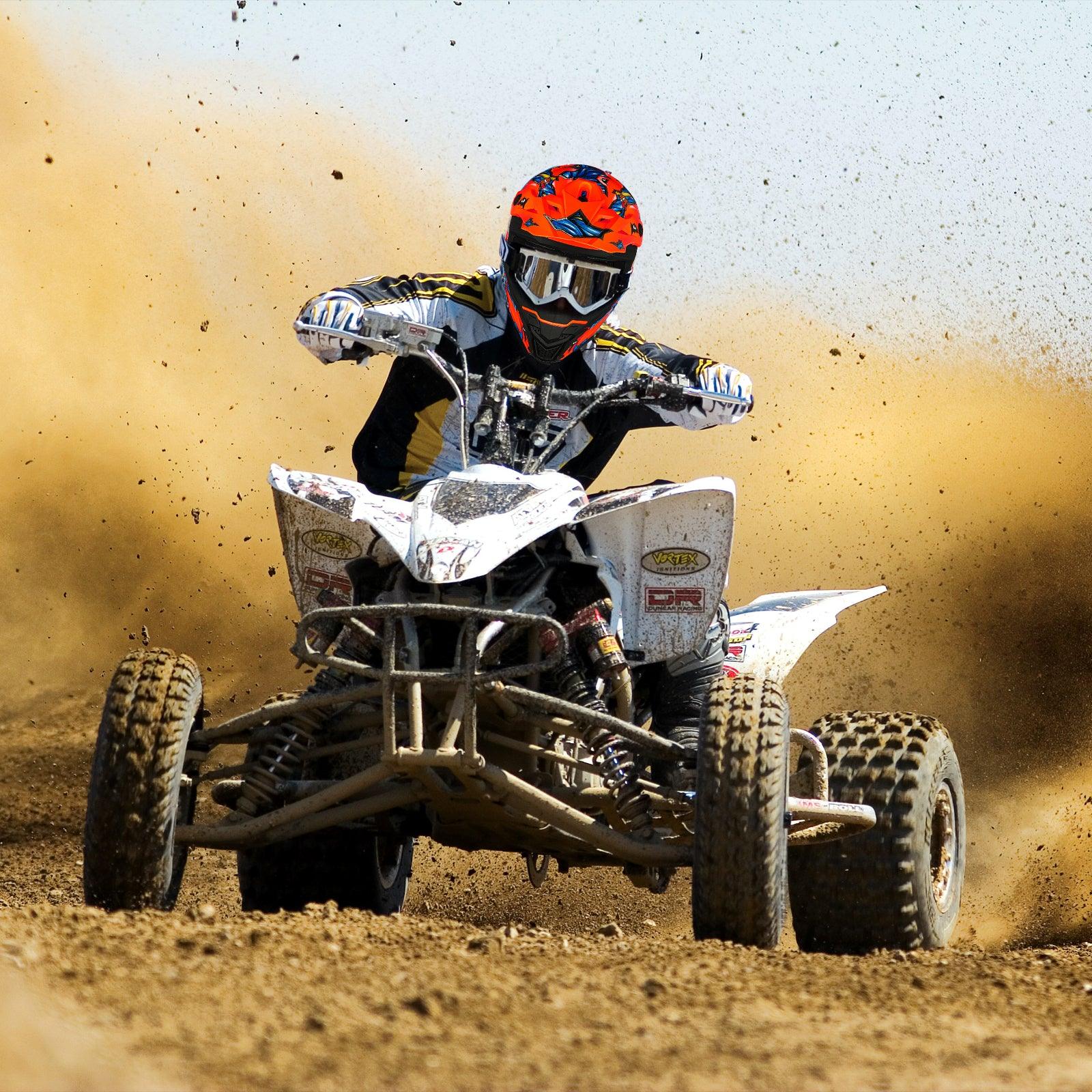 ILM AP868 Dirt Bike Youth Kids Helmet - ILM