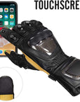 ILM Leather Motorcycle Gloves Model GIG01 - ILM