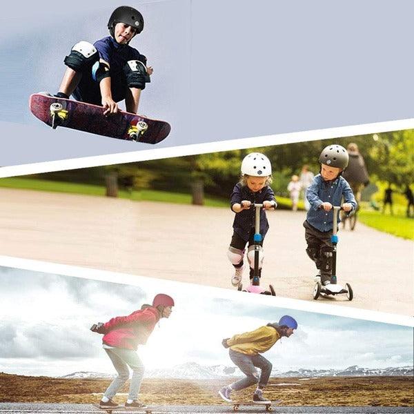 ILM Skateboard Helmet for Skateboarding Scooter Outdoor Sports Model SJ302 - ILM