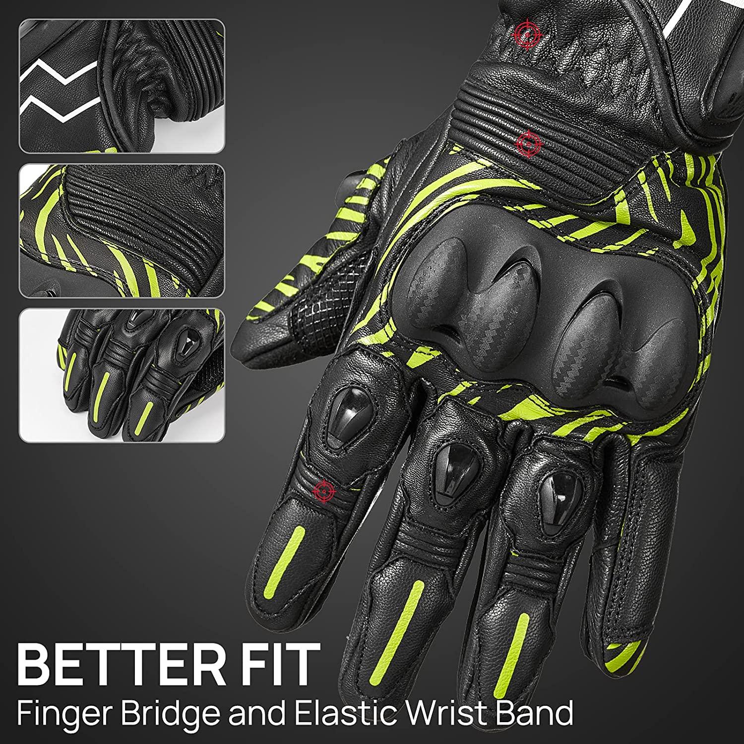 ILM Motorcycle Gloves Model AD01 - ILM