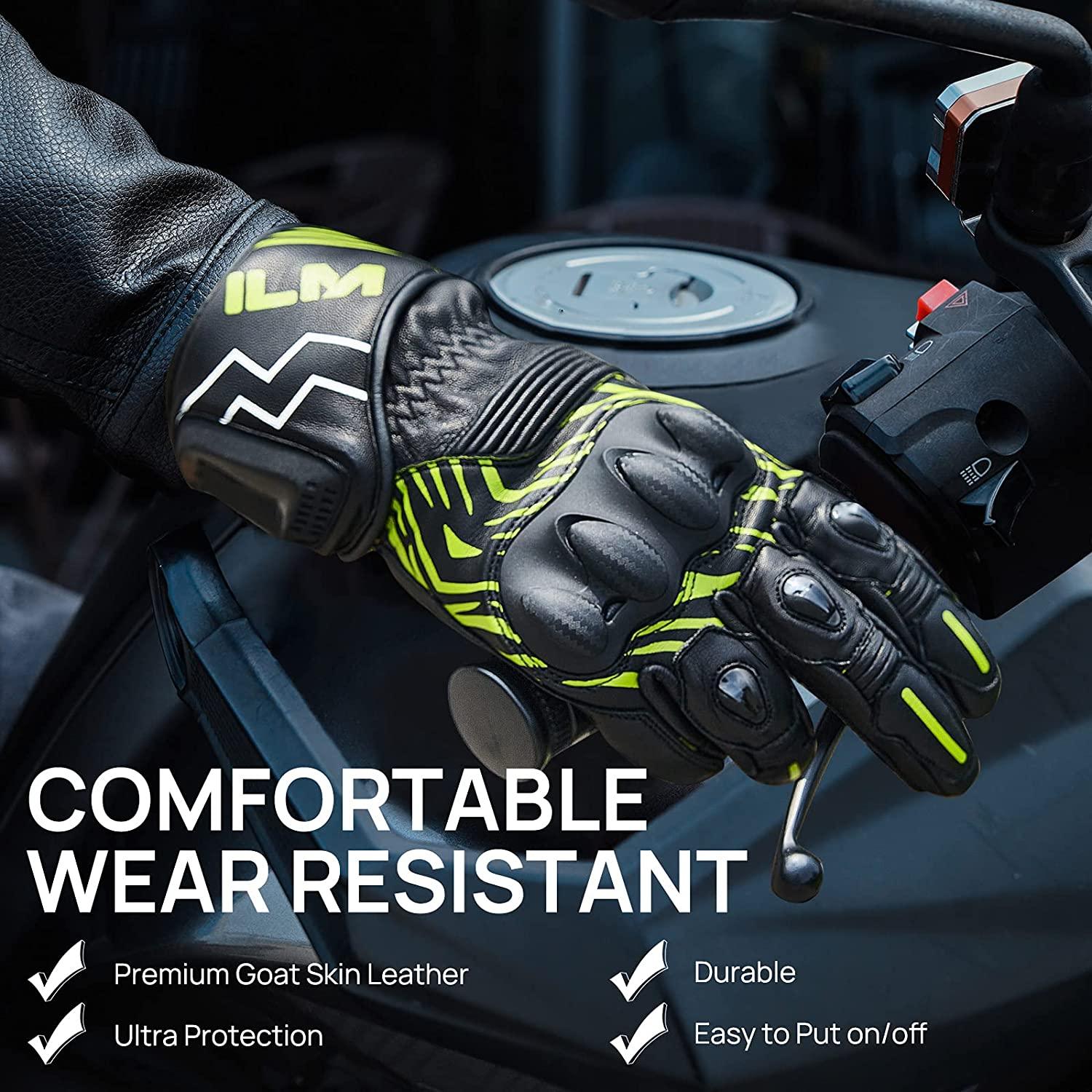 ILM Motorcycle Gloves Model AD01 - ILM