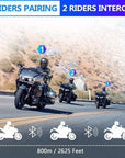 ILM Motorcycle 3 Riders Bluetooth Headset - ILM