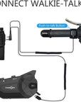 ILM Motorcycle 6 Rider Bluetooth Communication System with HD Camera - ILM