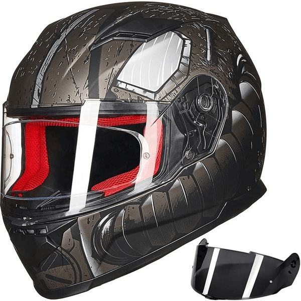 ILM Full Face Motorcycle Helmet Model 817 - ILM