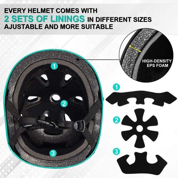 ILM Skateboard Helmet for Skateboarding Scooter Outdoor Sports Model SJ302 - ILM