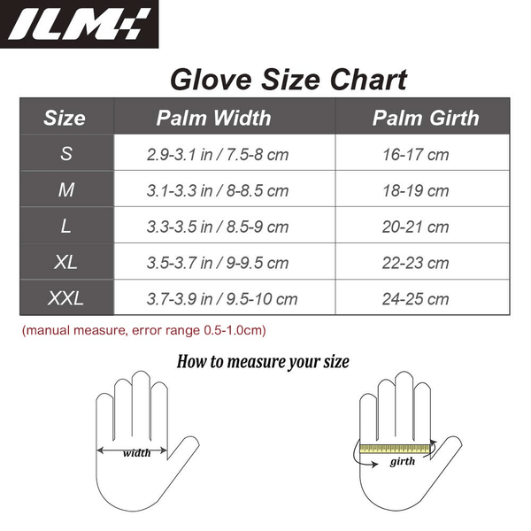 ILM AF109 Motorcycle Gloves - ILM