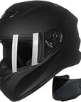 ILM Full Face Motorcycle Street Bike Helmet Model ST-06 - ILM