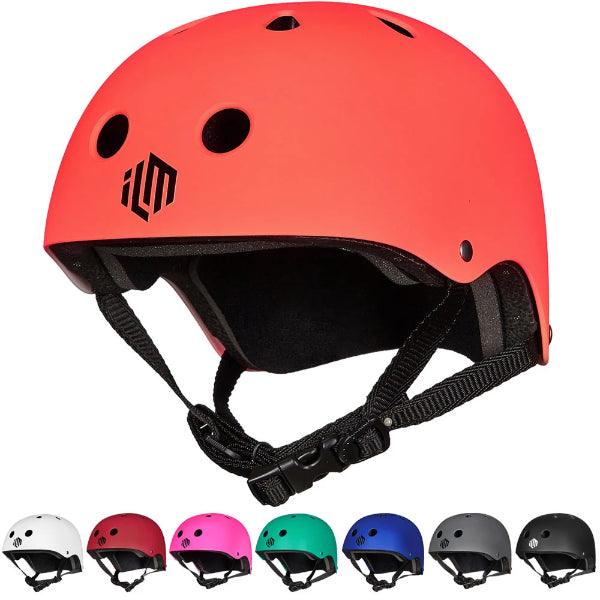 ILM Skateboard Helmet for Skateboarding Scooter Outdoor Sports Model SJ302 - ILM
