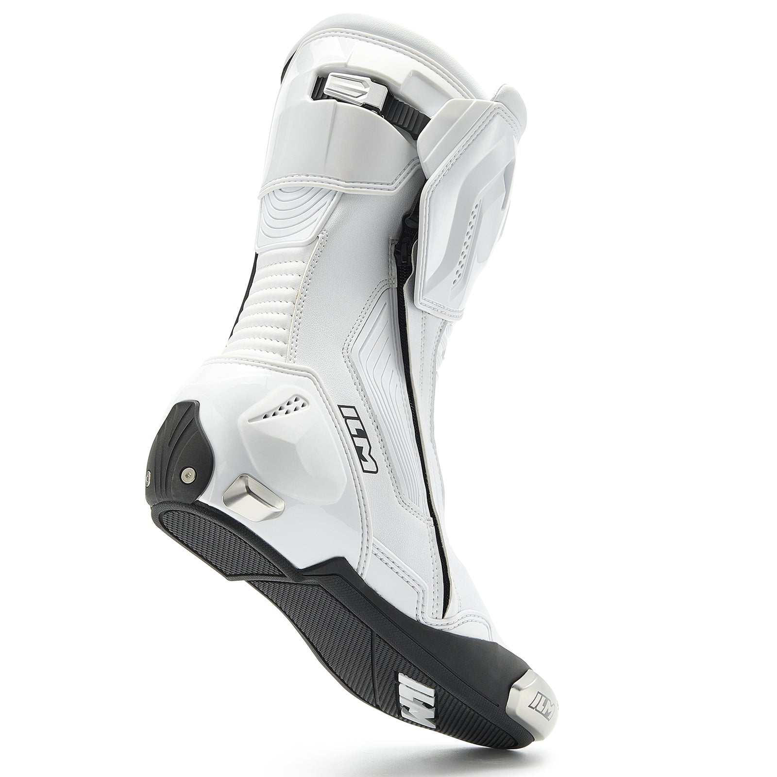 ILM Motorcycle Racing Boots Enhanced Ventilation Anti Slip Street Riding Sport Footwear CE Protective Gear Model BRC1