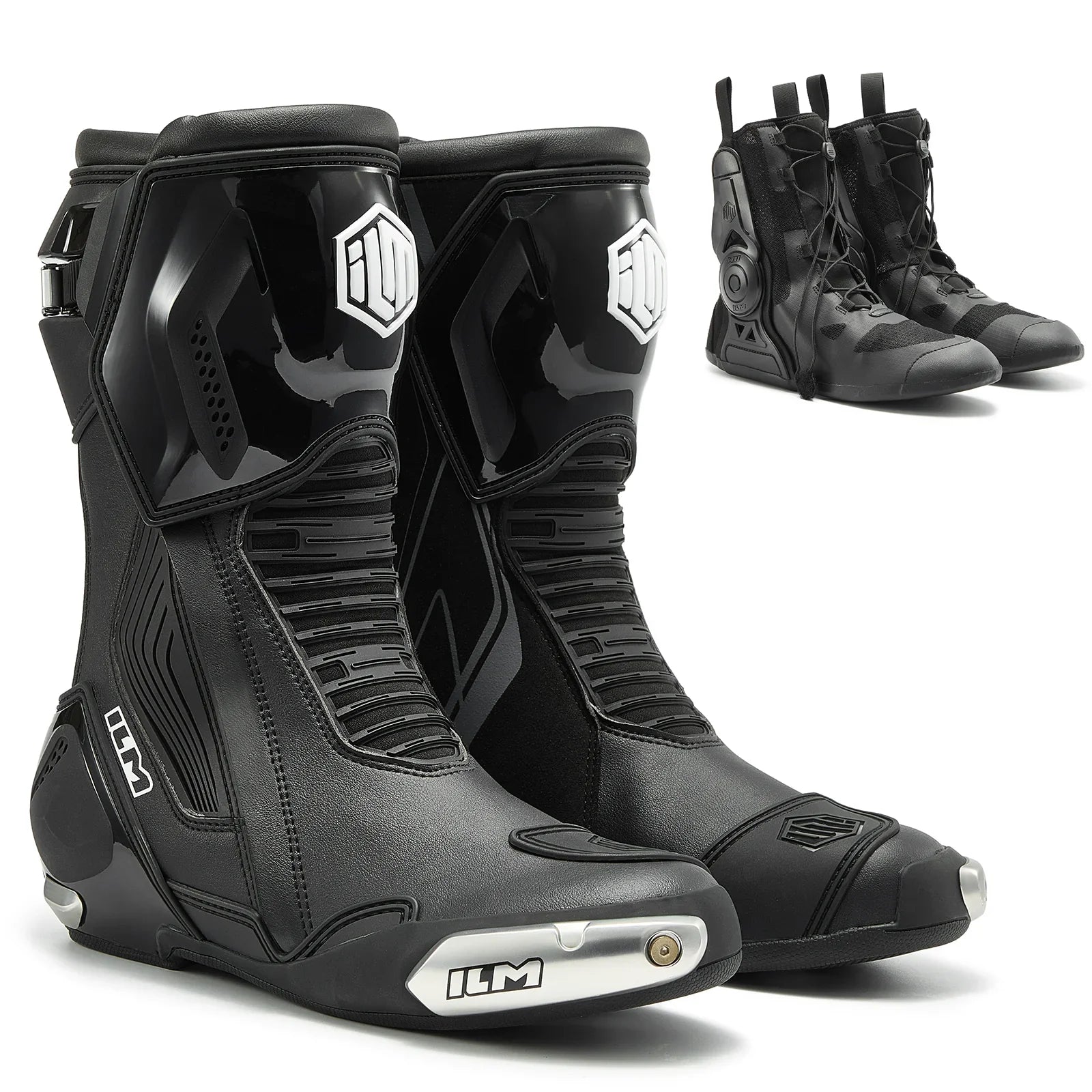 ILM Motorcycle Racing Boots Enhanced Ventilation Anti Slip Street Ridi