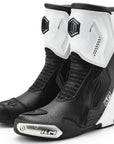 ILM Motorcycle Racing Boots Enhanced Ventilation Anti Slip Street Riding Sport Footwear CE Protective Gear Model BRC1
