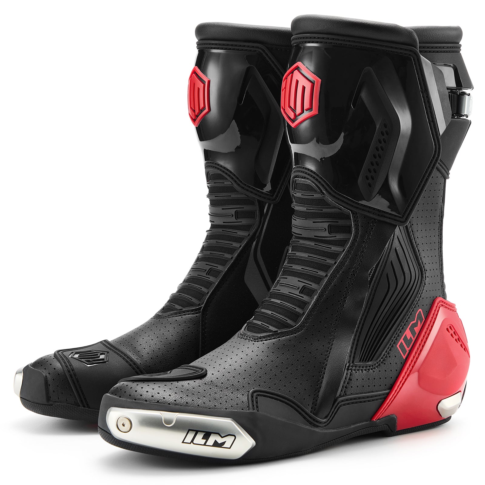 ILM Motorcycle Racing Boots Enhanced Ventilation Anti Slip Street Ridi