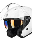 ILM Open Face Motorcycle 3/4 Helmet Model MO325