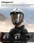 ILM Dual Sport ATV Off Road Full Face Motorcycle Helmets model MD866