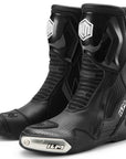 ILM Motorcycle Racing Boots Enhanced Ventilation Anti Slip Street Riding Sport Footwear CE Protective Gear Model BRC1