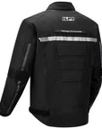 ILM Motorcycle Riding Jacket with CE Armor and Detachable Waterproof Thermal Liner Dual Sport Model JF2