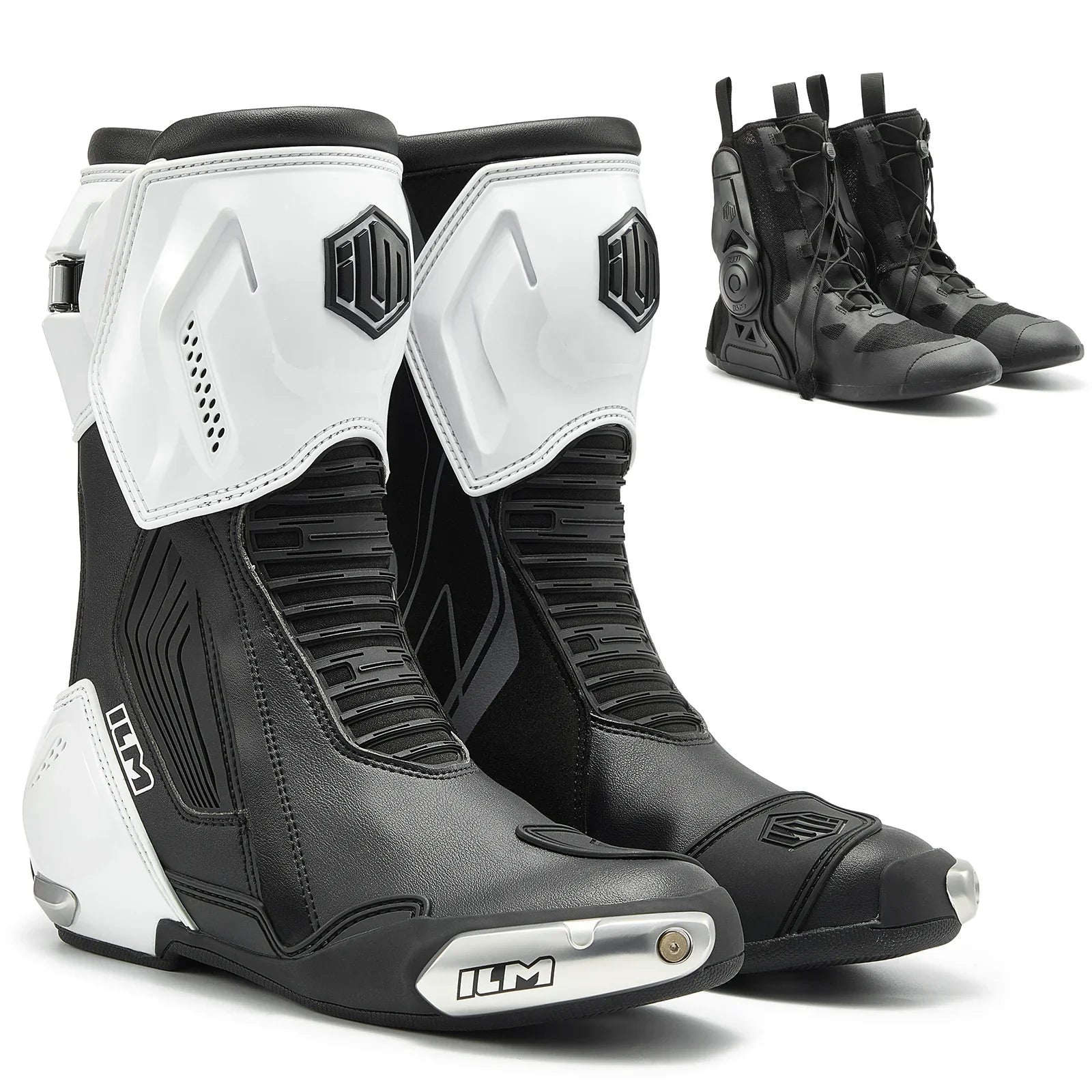 ILM Motorcycle Racing Boots Enhanced Ventilation Anti Slip Street Ridi