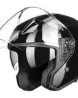 ILM Open Face Motorcycle 3/4 Helmet Model MO325