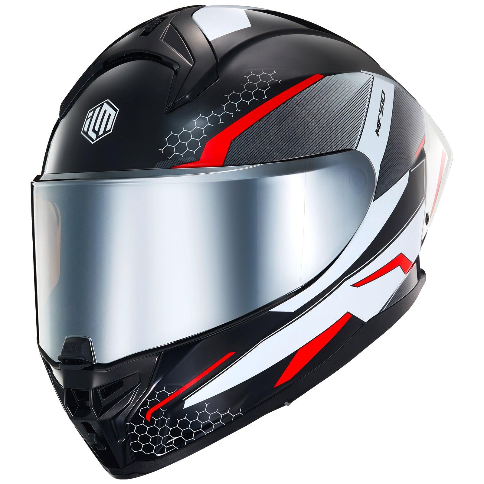 ILM Full Face Motorcycle Helmets Powersports Street Racing Cascos para Motos Model MF510