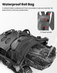 ILM Motorcycle Adventure Backpack 9L Waterproof Bag for Men Women Dual Sport Hiking Model BP02