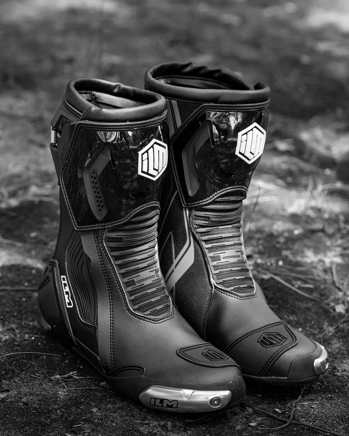 ILM Motorcycle Racing Boots Enhanced Ventilation Anti Slip Street Ridi