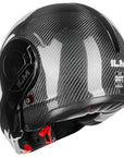 ILM Carbon Fiber Vintage Full Face Modular Motorcycle Helmet Model B707C