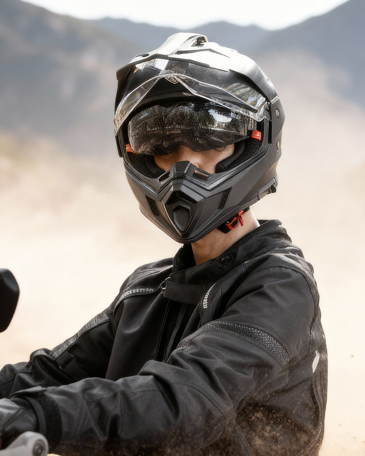 ILM Dual Sport ATV Off Road Full Face Motorcycle Helmets model MD866