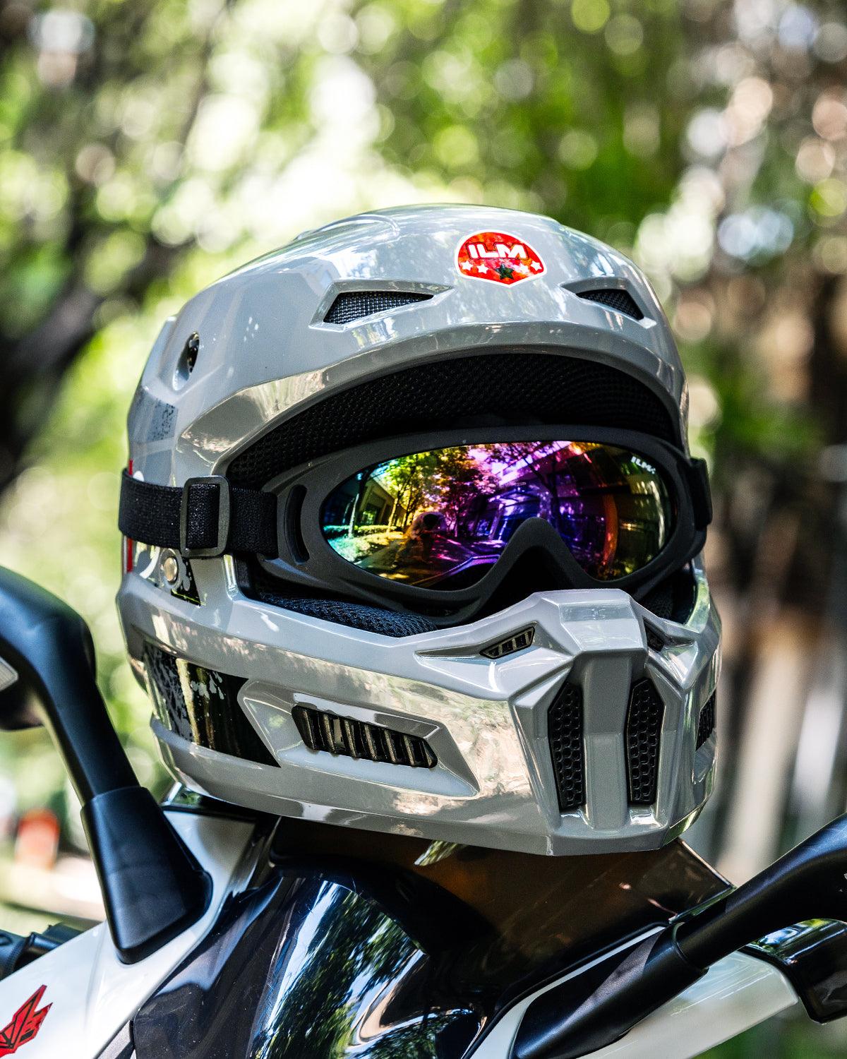 full face motorcycle helmets for kids Full-Face Bike Helmet Cartoon Boys and Girls, Black / M Available in a stylish Dual Matt Black color Kid's Motocross & Dirt Bike