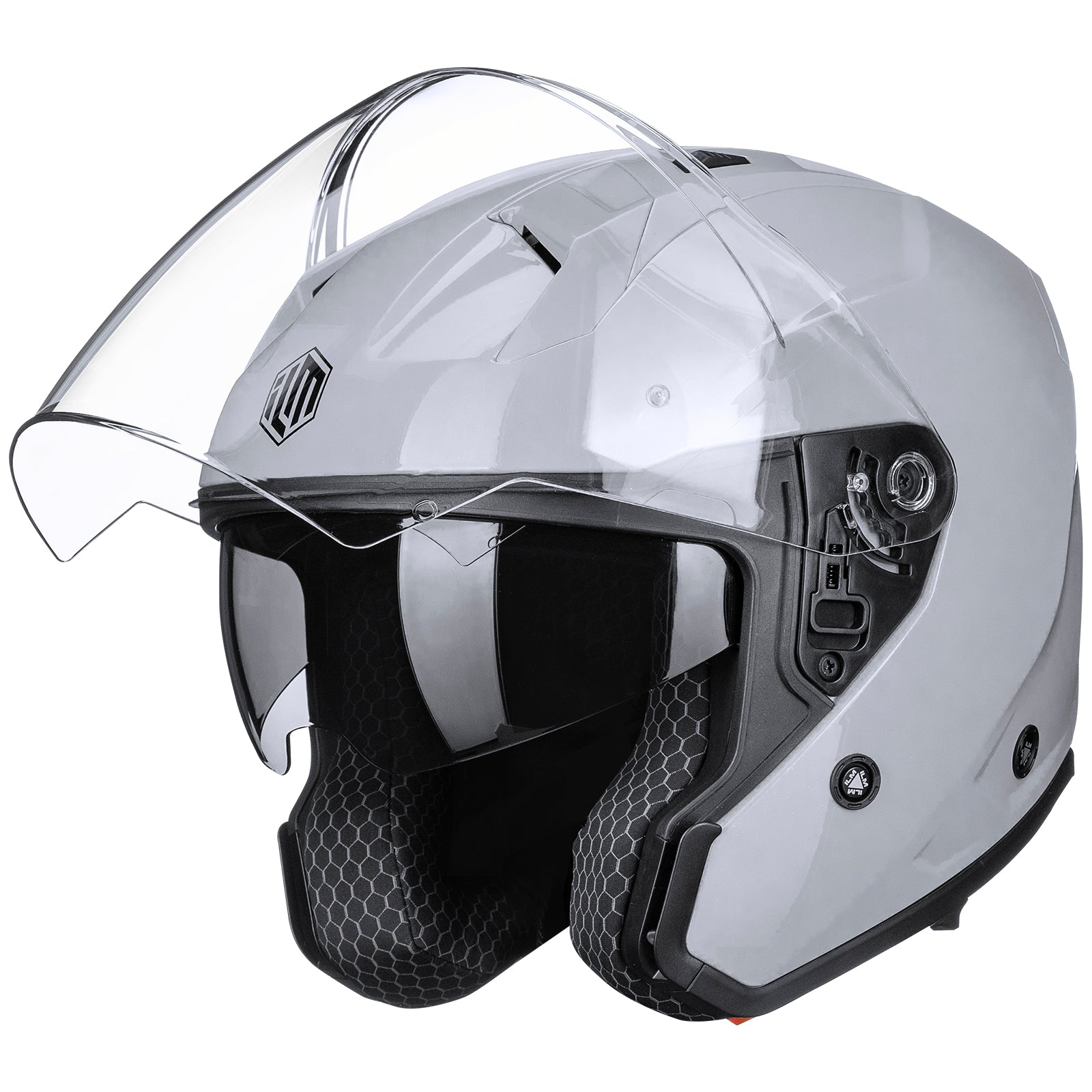 ILM Open Face Motorcycle 3/4 Helmet Model MO325