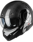 ILM Carbon Fiber Vintage Full Face Modular Motorcycle Helmet Model B707C