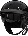 ILM Open Face Motorcycle Half Helmet Model P118