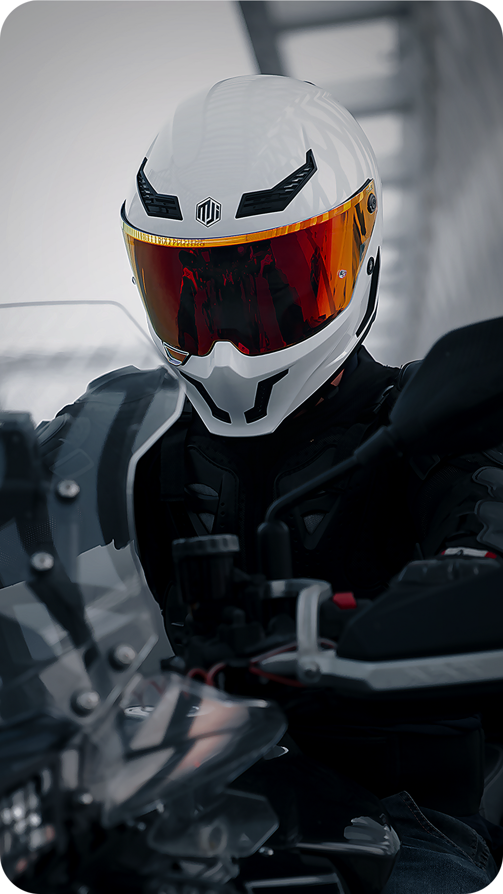 ILM Full Face Motorcycle Helmets Racing Helmet Model MF509