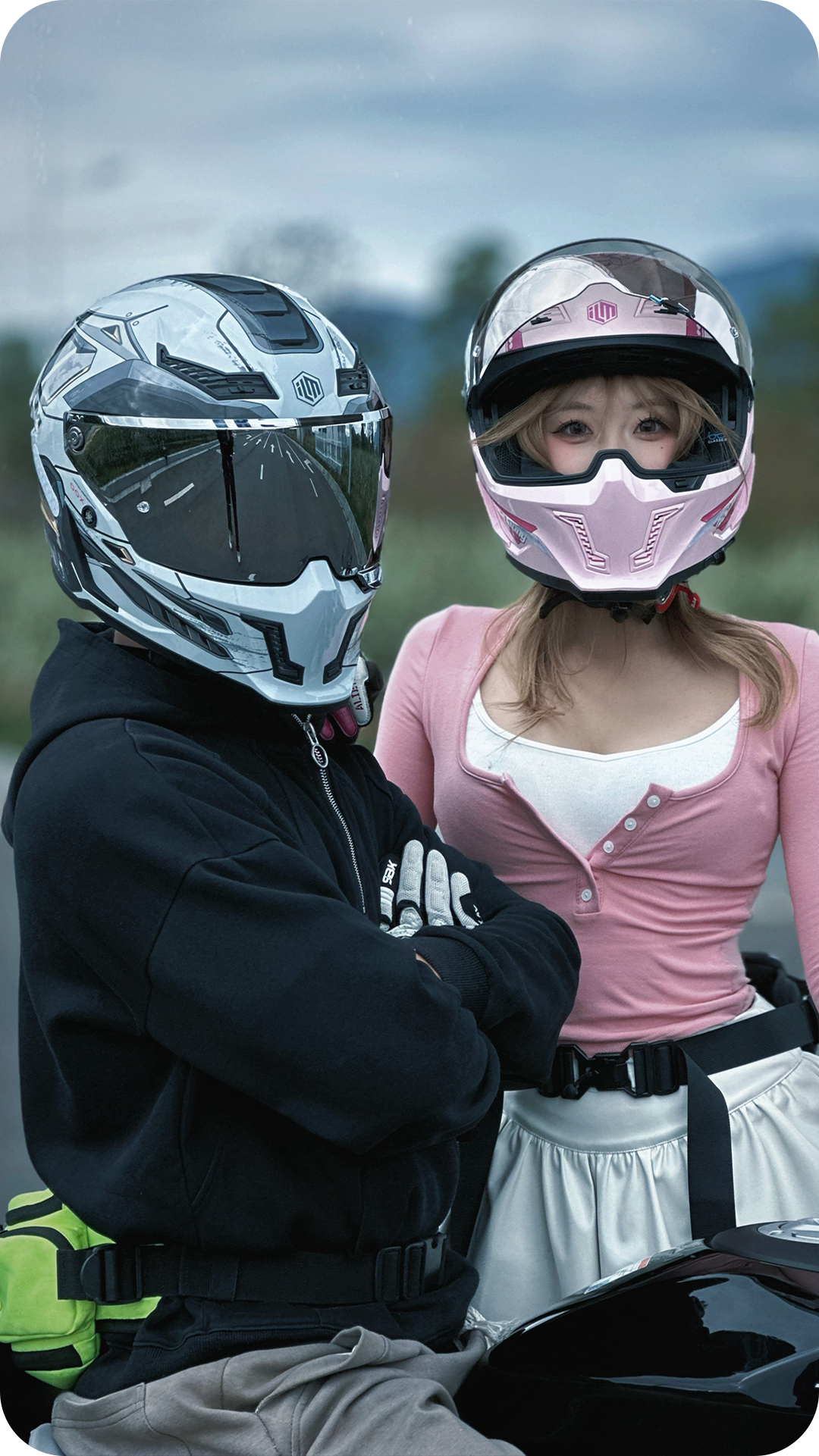 ILM Full Face Motorcycle Helmets Racing Helmet Model MF509