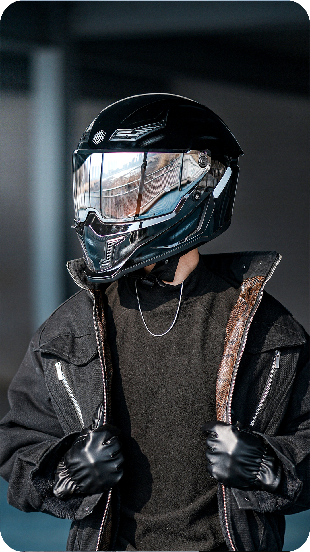 ILM Full Face Motorcycle Helmets Racing Helmet Model MF509