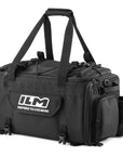 ILM Motorcycle Tail Bag 50-70L Travel Luggage Motorbike Rear Rack Trunk Shoulder Backpack with Rain Cover Model BL02