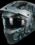 ILM Open Face Motorcycle 3/4 Half Helmet Model Z302