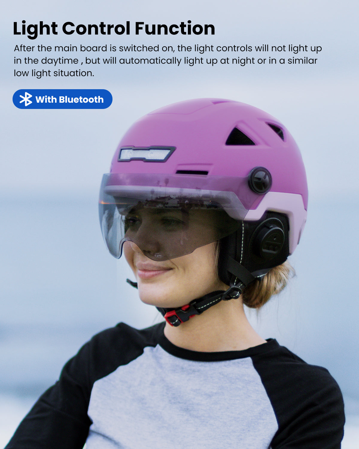 ILM Smart Helmet for Scooters Model E3-12LS