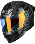 ILM Carbon Fiber Motorcycle Helmets Full Face Racing Helmet Model MF577P