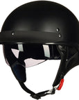 ILM Motorcycle Open Face Half Helmet Model 205V